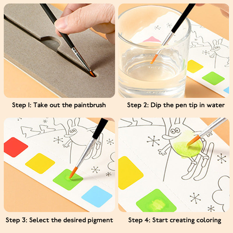 40% OFF!🧑‍🎨Watercolor Painting Book