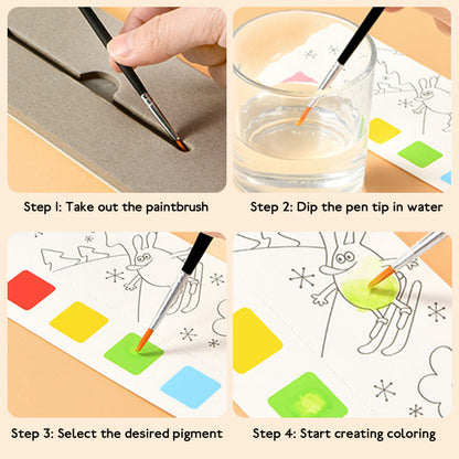40% OFF!🧑‍🎨Watercolor Painting Book