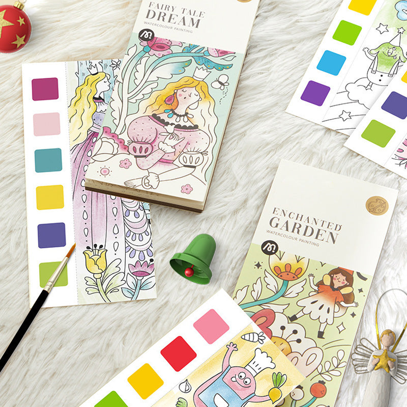 40% OFF!🧑‍🎨Watercolor Painting Book