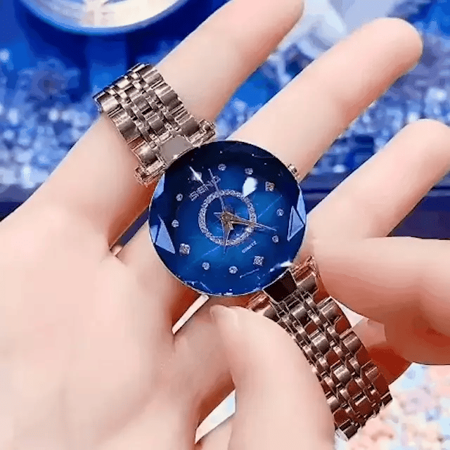 ⌚ TIME-LIMITED SPECIAL: 40% OFF + BUY 2 FREE SHIPPING! 💎 Elegant Shining Watch – Crystal Dial, Stainless Steel Band & Water-Resistant for Daily Wear ✨📦