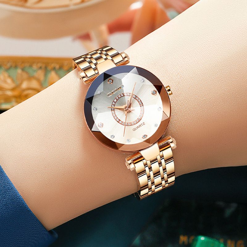 ⌚ TIME-LIMITED SPECIAL: 40% OFF + BUY 2 FREE SHIPPING! 💎 Elegant Shining Watch – Crystal Dial, Stainless Steel Band & Water-Resistant for Daily Wear ✨📦