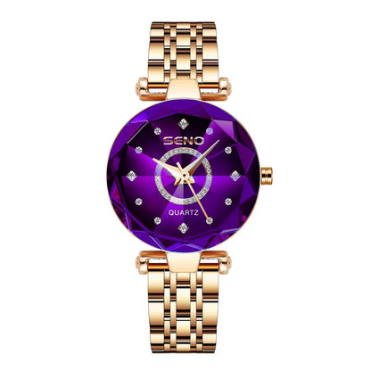 ⌚ TIME-LIMITED SPECIAL: 40% OFF + BUY 2 FREE SHIPPING! 💎 Elegant Shining Watch – Crystal Dial, Stainless Steel Band & Water-Resistant for Daily Wear ✨📦