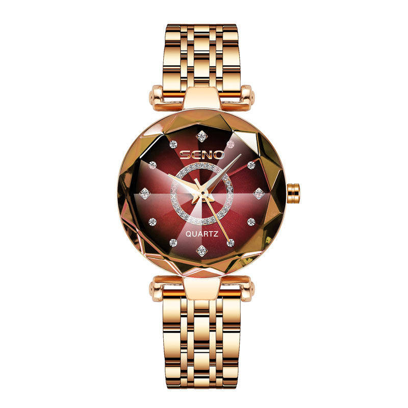 ⌚ TIME-LIMITED SPECIAL: 40% OFF + BUY 2 FREE SHIPPING! 💎 Elegant Shining Watch – Crystal Dial, Stainless Steel Band & Water-Resistant for Daily Wear ✨📦